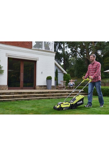 Ryobi RLM18X33H40 18V 4.0Ah Li-Ion Akülü Çim Biçme Makinesi