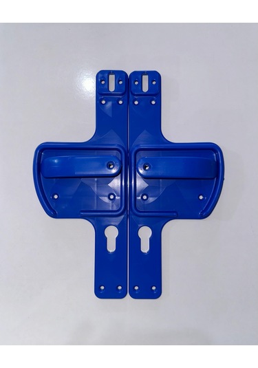 Hilal Kimya Bariyerli Kapı Kolu Lacivert Çocuk Güvenlikli Okul, Kreş Ve Eğitim Alanlarına Uygun