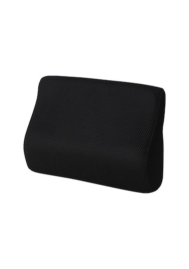 Sandalye Bel Yastığı Siyah 31x23 CM