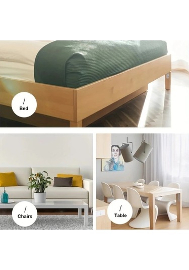 Dashanshop 10 Parça + 40 Vida Sağlam L Braket - 90 Derece Raf Köşe Bağlantı Destek 10 Adet + 40 Adet Vida