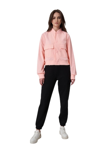 Exuma Kadın Bomber Ceket Ex.1521158 Pembe