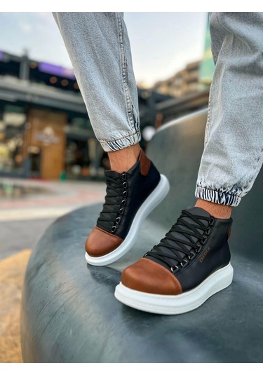 Ch258 Gbt Roma Colourful Erkek Bot Sıyah/taba Çok Renkli