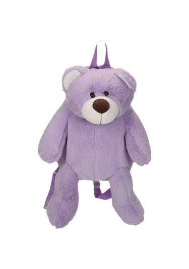 Suntek Kadınlar Üniversite Öğrencisi Için Peluş Hayvan Ayı Mor