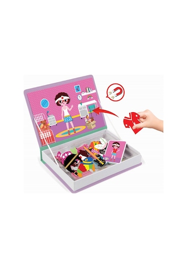 1499 Diytoy. Magnet Kıyafet Giydirme Oyunu / +3 Yaş