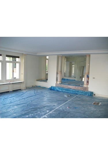 Kalın Zemin Örtüsü Branda Mavi 20M2-Kullanımı Pratik-Dayanıklı-Ta