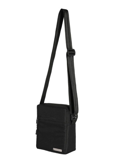 Rakerplus Siyah 20x16x8 Cm Unisex Omuz Çantası Siyah