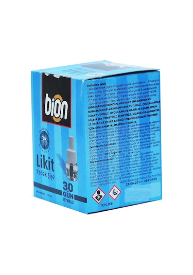 Bion 30 Gece Etkili Sivrisinek Kovucu Likit Yedek Şişe 17.5 G