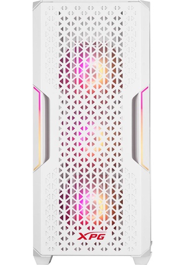 Xpg Starker Air Argb 4x Fan Temperli Cam Mıd Tower Gaming Kasa Beyaz