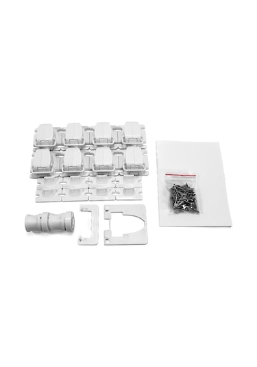 Görünmez Çocuk Güvenlik Kilitleri Mıknatıslı Kilitleme Sistemi 8 Kilit + 2 Anahtar Seti Çekmeceler, Dolaplar, Kapaklar İçin Diğer Çok Renkli