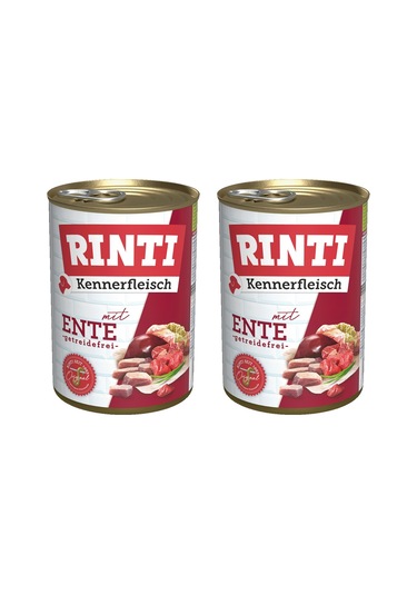 Rinti Ördekli Gurme Köpek Konservesi 400 G X 2 Adet