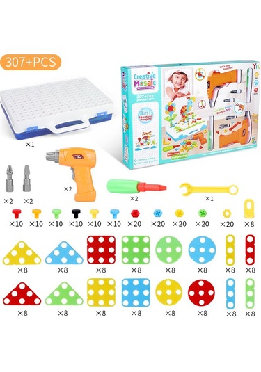3d Matkaplı Creative Puzzle 11b Mozaik Puzzle 307 Parça