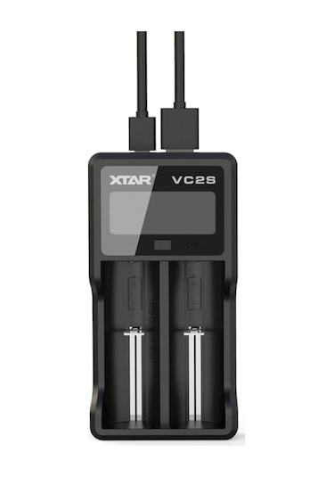 Xtar VC2S LCD Ekranlı Pil Şarj Cihazı
