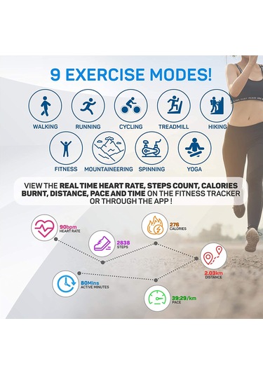 Padalink Id205L 1.3" Akıllı Saat (İthalatçı Garantili)