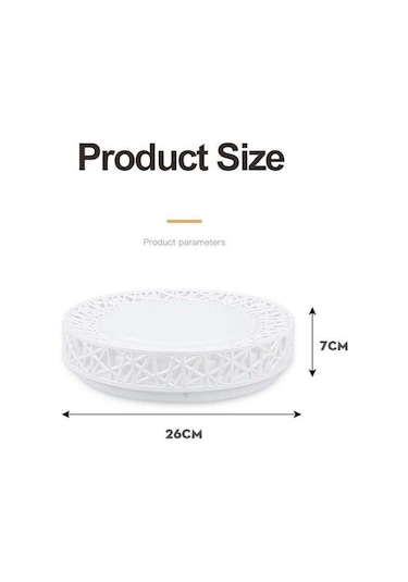 Canmeıjıa Yeni Kuş Yuvası Led Tavan Lambası 26cm 16w/30w/50w/70w Süper Parlak Tavan Işıkları Oturma Odası Yatak Odası İçin Yüzeye Monte 16w Cold White