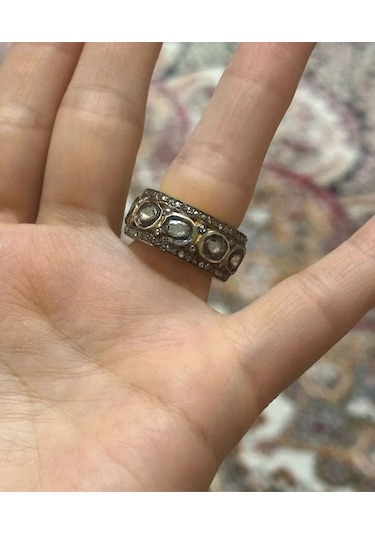 Allahverdi Türkmen Sade Elmas Tamtur Yüzük 116