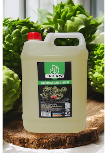 Enginar Sirkesi 5 Litre Katkısız Ev Yapımı Saf Ve Doğal Lezzet