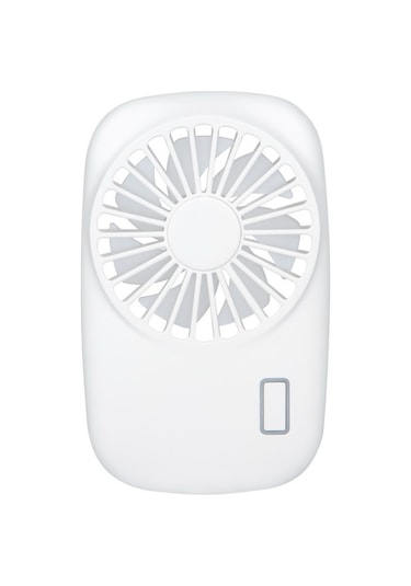 Taşınabilir El Tipi Usb Şarj Edilebilir Mini Fan Beyaz