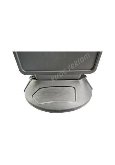 Reklam Park Dubası Çift Taraflı Gri Büyük Boy Totem Duba