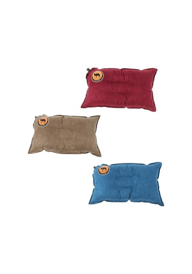 Suntek Kendiliğinden Şişen Kamp Yastığı Seyahat Hava Kırmızı