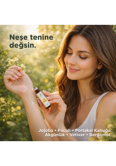Joy Neşe Yağ Bazlı Parfüm Roll-on 10 Ml Çiçek - Meyve