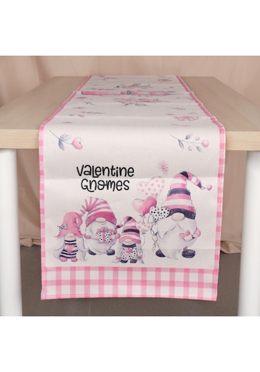 Suntek Noel Masa Örtüsü Cafe Dekoratif Ev Dekor Sevgililer
