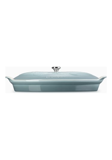 Le Creuset Kapaklı Seramik Balık Pişirme Kabı, 34 Cm Sea Salt