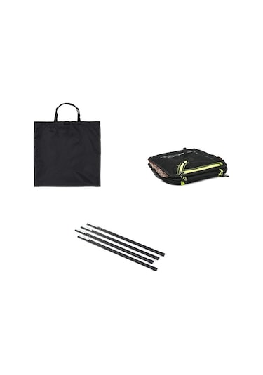 Sones Açık Katlanır Kurutma Ağı Dört Katmanlı Depolama Sepeti Depolama Sepeti Kamp Kurutma Balık Kurutma Ağı Raf Asılı Sepet Yeşil