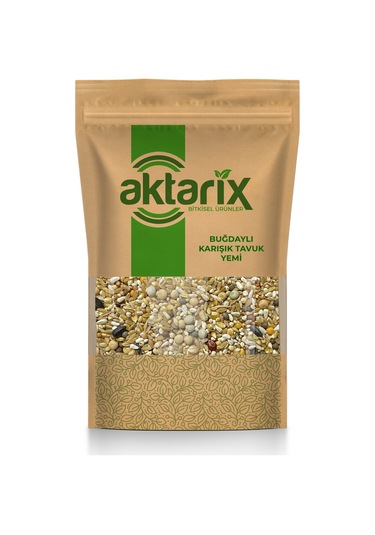 2 Kg Buğdaylı Karışık Tavuk Horoz Yemi Lüx Zengin Karışım A-1