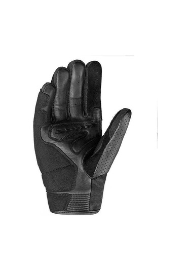 Spidi Nkd Leather Deri Motosiklet Eldiveni Siyah