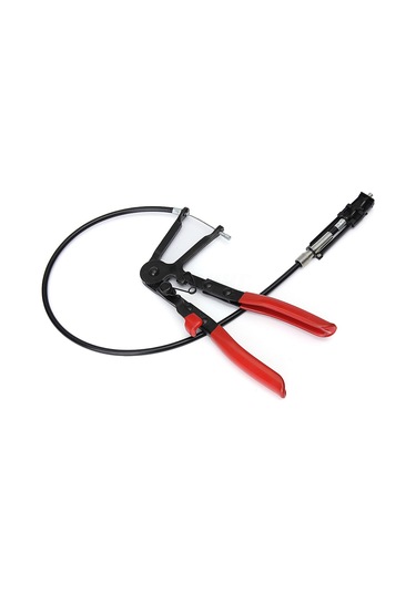 Geeksen 18-55mm Ratchetli Esnek Kollu Hortum Klips Aracı - Sınırlı Mekanlarda Radyatör Tamiri İçin Profesyonel Araç