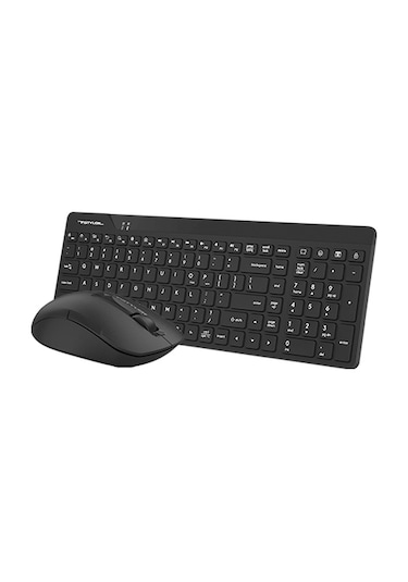 A4tech Fg2300 Aır2 Kablosuz Q Trk Sessiz Siyah Klavye - Mouse Set Optik