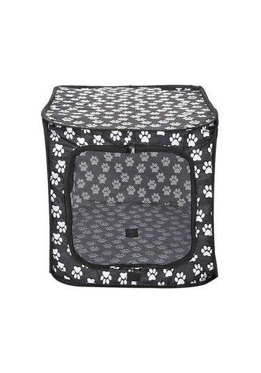 Pet Çadır Pet Çit Katlanabilir Kedi Köpek Seyahat Kafesi Dikdörtgen Ayak İzleri 87 Cm Pet Çadır Pet Çit Katlama Kedi Kafesleri Ve Köpek Kafesleri Evler, Kennels & Amp Kalemler