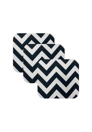 Knsz Oturma Minderi 3 Lü Artis&mutlu Aldo Kumaş Tel Bar Taburesi Sandalyesi İçin Siyah