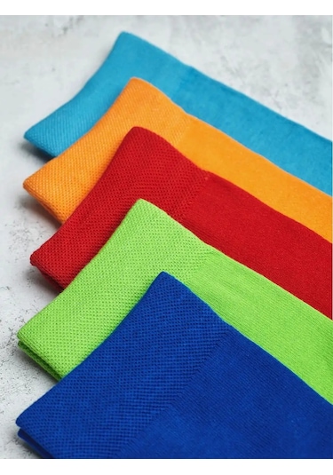 John Jeniford Hediye Paketinde 5 Çift Çorap Seti 53900650 Kırmızı