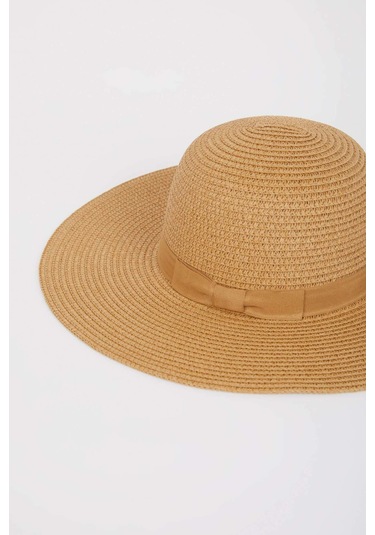 DeFacto Kadın Hasır Şapka M8818AZ25SMBN126 Kahve DeFacto Kadın Hasır Şapka M8818AZ25SMBN126 Kahve