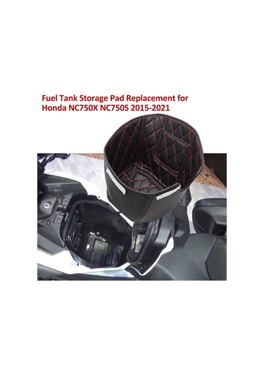 Vkemall Honda Nc750x Nc750s 2015-2021 İçin Deri Yakıt Deposu Saklama Matı - Kırmızı