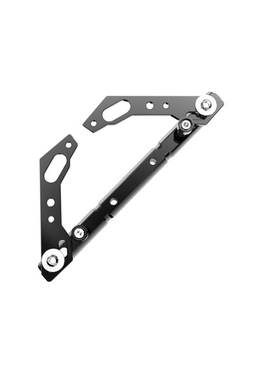 Motosiklet Modifiye Gps Navigasyon Cep Telefonu Braketi Denge Çubuğu Kymco Downtown 300i 350i Siyah İçin Sabit Siyah