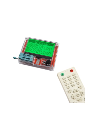 Springsun Lcr-t10h Çok Fonksiyonlu Transistör/direnç/kapasitans Ölçer - Geniş Ekranlı