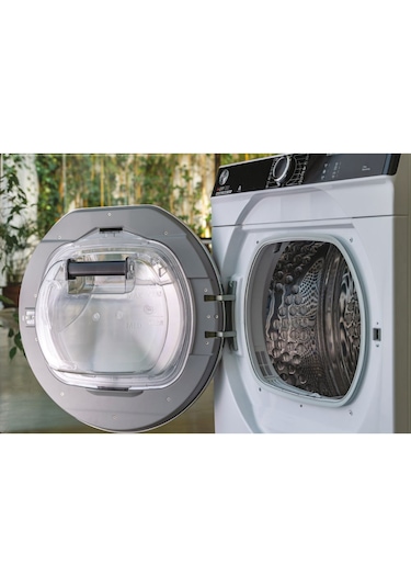 Hoover NDPEH 9A3TCBEXMSS 9 KG Wi-Fi + Bluetooth Isı Pompalı Çamaşır Kurutma Makinesi