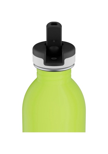 Kids Bottle Reactive Sarı/yeşil Paslanmaz Çelik Çocuk Su Matarası 250 Ml Renkli