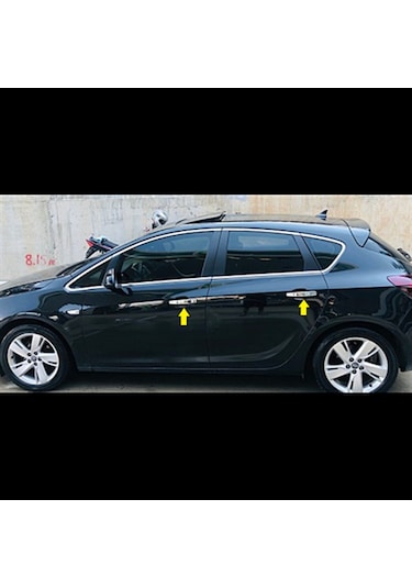 Woc Chrome Opel Astra J Krom Kapı Kolu 2009-2016 4 Kapı Paslanmaz