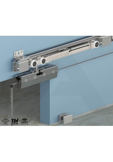 Albatur 120 Kg Tek Yön Frenli Senkronize Sürme Cam Kapı Sistemi