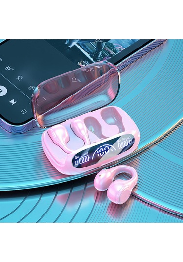 Bluetooth 5.3 Kablosuz Kulaklık, Mikrofonlu Mini Kulaklık 0002