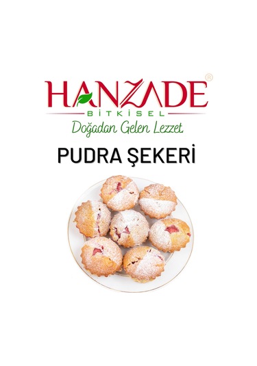 Hanzade Bitkisel Pudra Şekeri 500 G
