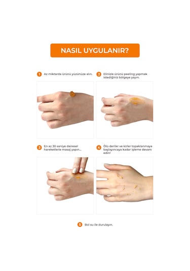 Sinoz Pumpkin Jel Balkabağı Özlü Ölü Derilerden Arındıran Yenileyici Yüz Peelingi