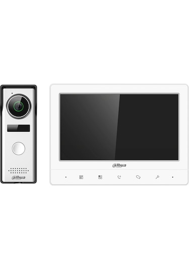 Dahua Kta02, Analog Villa Tipi Görüntülü İnterkom Kit, 7 İnç Tft Ekran, 1,3mp Kamera, Analog Villa Kit