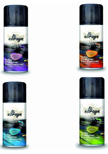 Ototime Klima Temizleme Spreyi 4'lü Set Ebrayn