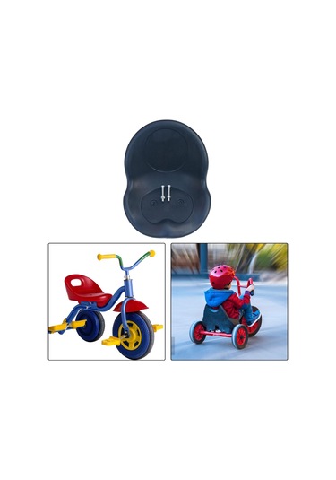 Suntek Çocuklar Üç Tekerlekli Bisiklet Koltuk Dayanıklı Dıy Siyah B