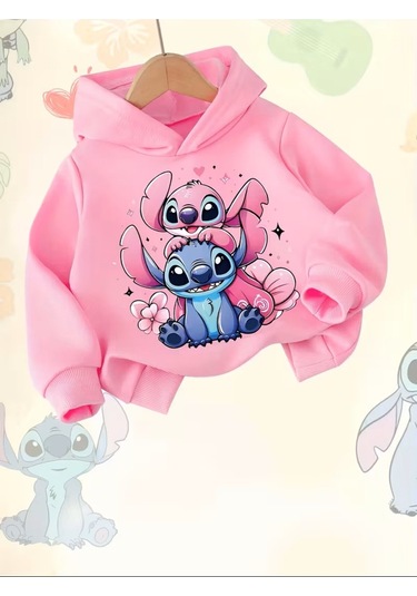 Çift Taraflı Baskılı Üst, Şık Ve Rahat Kesim Pembe