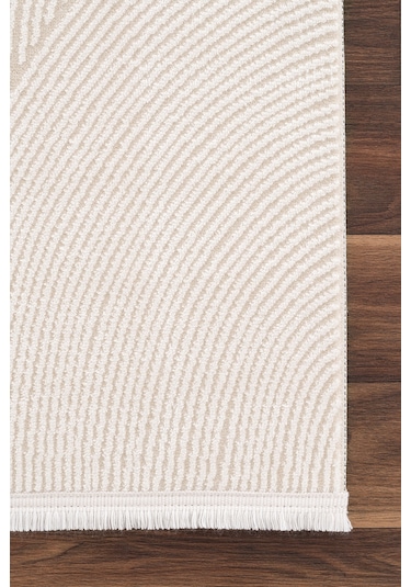 Koza Hayad Luna Krem Halı Kilim Salon Oturma Odası Yatak Odası Koridor Makine Halısı A2697a Krem